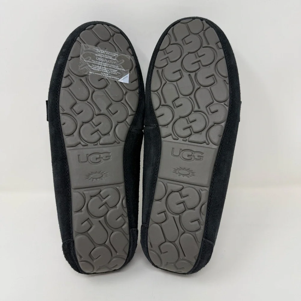 New UGG Women's Willow Moc Toe Loafer Black Sz 11 - Picture 13 of 13
